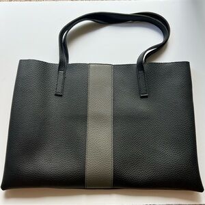 Vince Camuto Black Gray Tote Bag